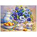TRF10466 Puzzle da 1000 Pezzi - Bouquet Blu - Foto miniatura 2