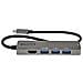 Mini Docking Station Universale per Laptop 1x HDMI / 1x USB-C Nero / Grigio con Power Delivery 100 W - Foto miniatura 2