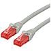 Cat6 10m 10m Cat6 U / UTP (UTP) Grigio, Rosso cavo di rete - Foto miniatura 1