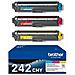 TN-242CMY Multipack Cartuccia Ink Originale Ciano / Magenta / Giallo per HL-3152CDW / HL-3142CW / HL-3172CDW Capacità 1400 Pagine - Foto miniatura 1
