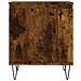Comodini Rovere Fumo 2 Pz 40x30x50 Cm In Legno Multistrato - Foto miniatura 4
