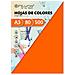 Carta Per Stampare Fabrisa Arancio A3 500 Fogli - Foto miniatura 1