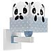 Applique Per Bambini Panda Blu - Foto miniatura 5