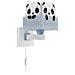 Applique Per Bambini Panda Blu - Foto miniatura 7