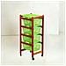 Carrello Portafrutta Jolly Eco Ciliegio - Foto miniatura 1