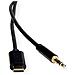 12033218 cavo audio 3 m 3.5mm USB tipo-C Nero - Foto miniatura 4