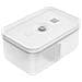 Fresh & Save Rettangolare Contenitore 1,6 L Grigio, Trasparente 1 Pz - Foto miniatura 1