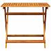 Tavolo da Giardino Pieghevole Rettangolare 100x55x75 cm Legno Massello di Acacia - Foto miniatura 4