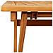 Tavolo da Giardino Pieghevole Rettangolare 100x55x75 cm Legno Massello di Acacia - Foto miniatura 8