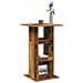 Tavolo Bar Portaoggetti Legno Antico 60x60x102cm in Multistrato - Foto miniatura 2