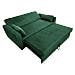 Mattdivano Letto A 2 Posti In Velluto Verde - Foto miniatura 5