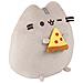 Peluche Mascotte 24cm Con Design Pizza Incantevole Ultra Morbido, Grigio Chiaro - Foto miniatura 5