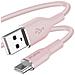 Cavo Soft Usb-a - Usb-c 1,5m - Rosa - Foto miniatura 2