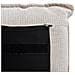 Letto Ad Acqua Tessuto Bajonna 180 X 200 Cm Beige - Foto miniatura 6
