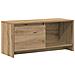 Supporto TV rovere artigianale 90 x 35 x 40 cm - Foto miniatura 1