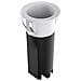 2-pack Faretto Led Da Incasso - Coppa Bianca Piatta 10w, Foro 45mm - Bianco Neutro 4000k - Foto miniatura 2