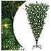 Albero di Natale artificiale preilluminao capovolto con set di palline - Foto miniatura 1