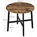 ROUND TABLE Tavolo rotondo in acciaio marrone rustico 80x75 cm - Foto miniatura 3