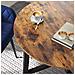 ROUND TABLE Tavolo rotondo in acciaio marrone rustico 80x75 cm - Foto miniatura 5