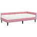 Struttura Letto Angolare con Materasso 2 pcs Grigio Velluto - Foto miniatura 4