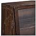 Vetrina In Legno Con Anta A Ribalta In Vetro E 1 Ripiano 40x25x35h Cm - Foto miniatura 6