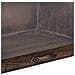 Vetrina In Legno Con Anta A Ribalta In Vetro E 1 Ripiano 40x25x35h Cm - Foto miniatura 7