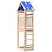 Torre da Gioco Marrone 52,5 x 85 x 265 cm Pino massello - Foto miniatura 1