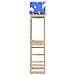 Torre da Gioco Marrone 52,5 x 85 x 265 cm Pino massello - Foto miniatura 3