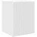 Set mobile TV 3 pcs Bianco Lucido Legno multistrato - Foto miniatura 7