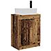 Mobile da bagno con lavabo Legno antico 54 x 35 x 83 cm - Foto miniatura 1
