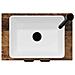 Mobile da bagno con lavabo Legno antico 54 x 35 x 83 cm - Foto miniatura 7