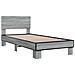 Struttura letto con testata Sonoma grigio 80 x 200 cm - Foto miniatura 3