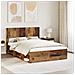 Testiera Letto Legno antico PB - Foto miniatura 2