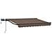 Cornice per Tenda Manuale con LED Tortora 4 x 2 m - Foto miniatura 1