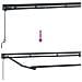 Cornice per Tenda Manuale con LED Tortora 4 x 2 m - Foto miniatura 8