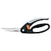 Forbici Trinciapollo per Tagliare Nero e Argento F051859975 - Foto miniatura 1