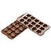 Stampo cioccolato gufi easy choc 35x30mm h. 16mm 112.5ml silicone - Foto miniatura 1