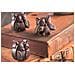 Stampo cioccolato gufi easy choc 35x30mm h. 16mm 112.5ml silicone - Foto miniatura 3