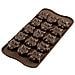 Stampo cioccolato gufi easy choc 35x30mm h. 16mm 112.5ml silicone - Foto miniatura 4