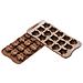 Stampo cioccolato gufi easy choc 35x30mm h. 16mm 112.5ml silicone - Foto miniatura 5