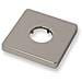 Rosoni Quadri Foro 1/2'' Per Rubinetto, Rosoni Per Rubinetto Tipo Quadro Mm. 55x55, Altezza Mm. 7 Foro Per Filetti 1/2'' In Ottone Cromato (numero Pezzi Per Confezione 2)  - Foto miniatura 1