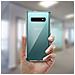 Cover Samsung Galaxy S10 Plus Protezione Silicone + Dorso Rigido Trasparente - Foto miniatura 7