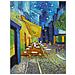 Quadro + Telaio (bc) Vincent Van Gogh 60 X 45 X 1 7 Cm Terrazza Del Caffè La Sera Place Du Forum Arles Falso D' Autore Stampa Su Tela - Foto miniatura 1