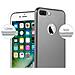 Custodia Compatibile Con Apple Iphone 8 Plus / Iphone 7 Plus / Iphone 7s Plus In Grigio Metallico - Coperchio Protettivo In Silicone Tpu Flessibile - Foto miniatura 4
