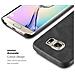 Custodia Compatibile Con Samsung Galaxy S6 Edge In Vintage Nero - Hard Case Coperchio Protettivo In Similpelle - Foto miniatura 7