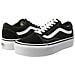 Vans Old Skool Platform, Sneaker Donna, Nero (nero / bianco Y28), 40.5 Eu - Foto miniatura 2