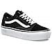 Vans Old Skool Platform, Sneaker Donna, Nero (nero / bianco Y28), 40.5 Eu - Foto miniatura 3