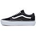 Vans Old Skool Platform, Sneaker Donna, Nero (nero / bianco Y28), 40.5 Eu - Foto miniatura 6