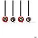 Cavo Audio Stereo 2x Rca Maschio - 2x Rca Maschio 1,5 M Nero - Foto miniatura 3