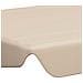 Baldacchino per Dondolo Giardino Beige 150/130x105/70 cm - Foto miniatura 7